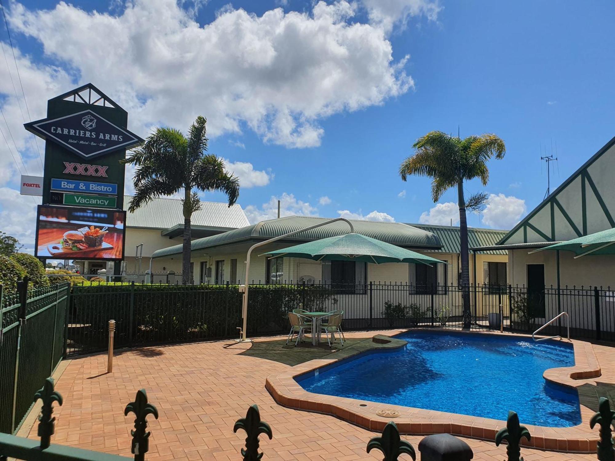 Carriers Arms Hotel Motel Maryborough Exteriör bild